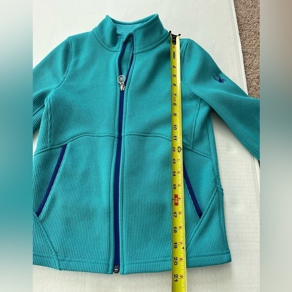 Spyder Endure Jacket Girls Medium Turquoise - Picture 7 of 11